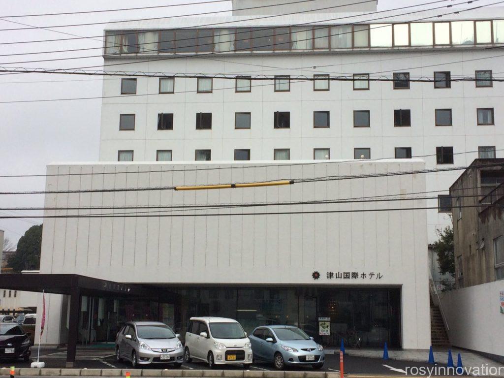 津山国際ホテル　場所